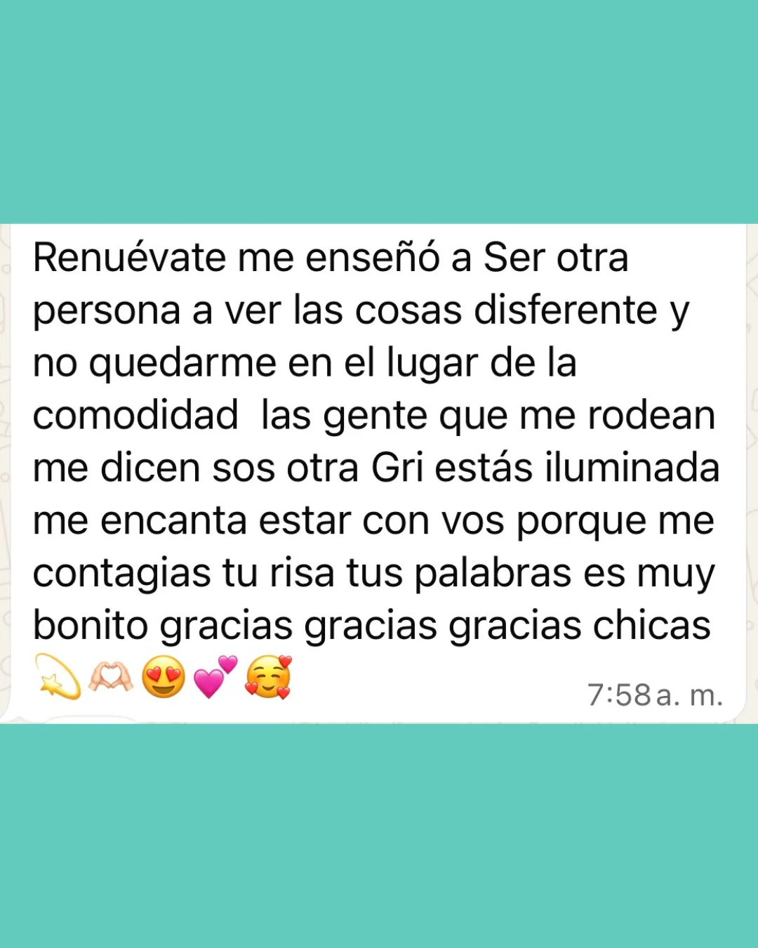 Testimonio Renuévate
